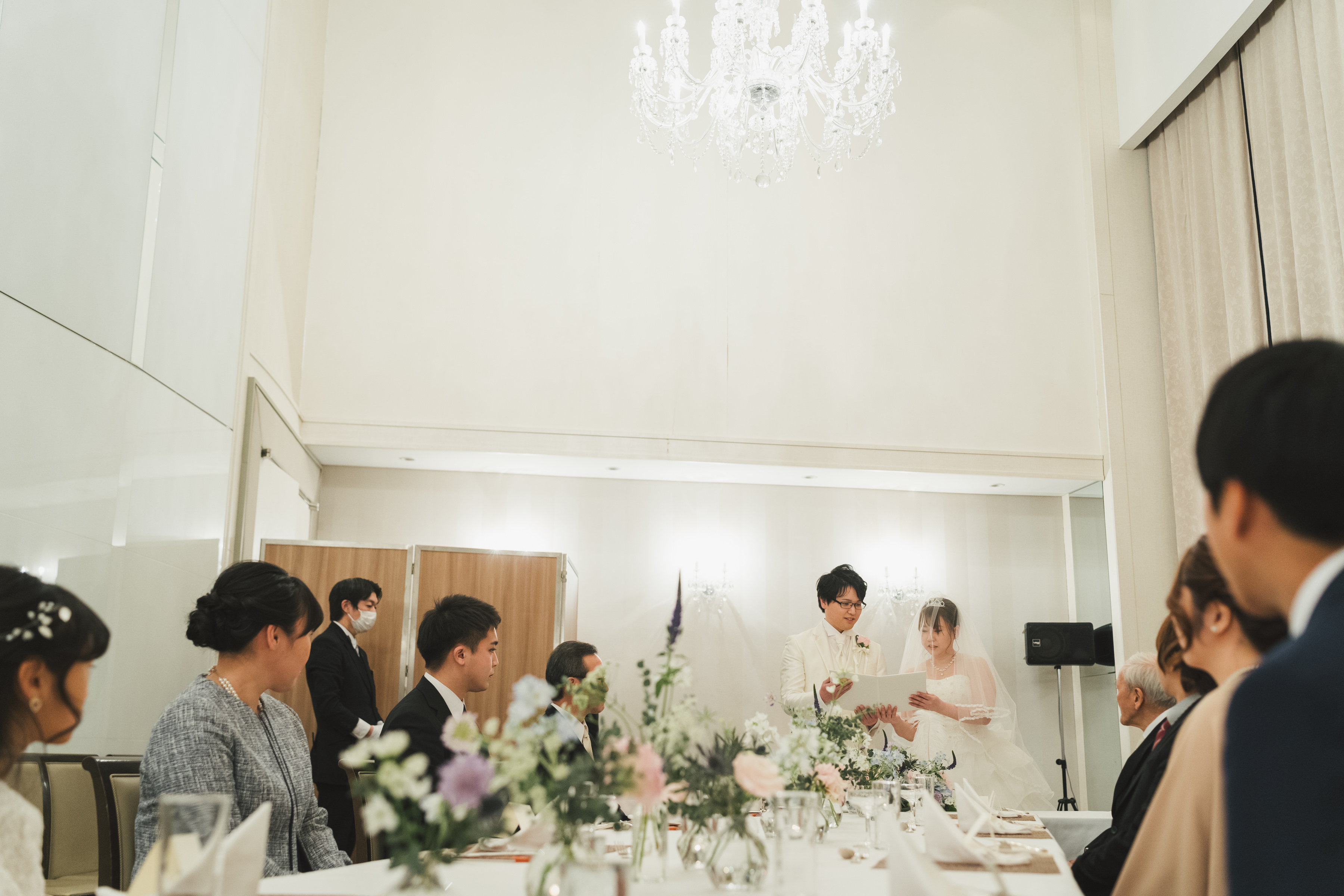 【冬のホテルウェディング♪】ご家族だけの少人数でアットホームにホテルウェディング！